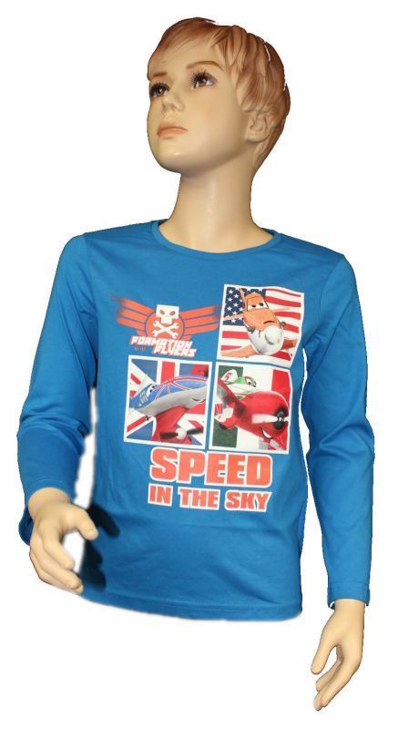 Disney Planes Juniors Age 3 (98cm) Speed In The Sky Long Sleeve T-shirt RRP £9.99 CLEARANCE £4.99